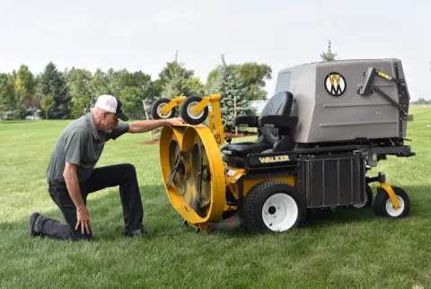 Mowers Ride On Check Under Deck