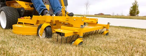 Industrial Lawn Mowers Dethatcher