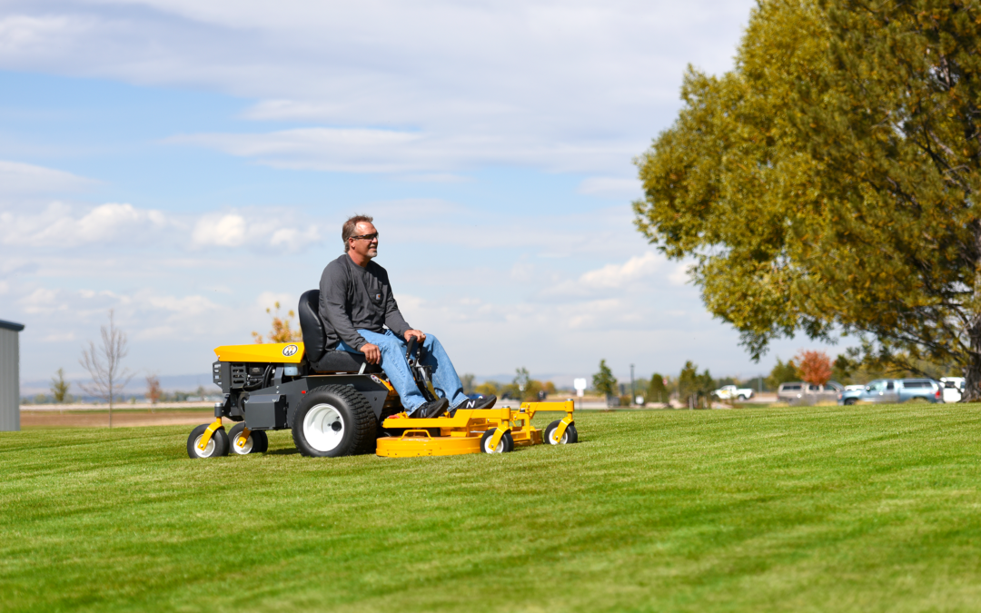 Model B And Mulching Deck Boosts Productivity And Saves Money
