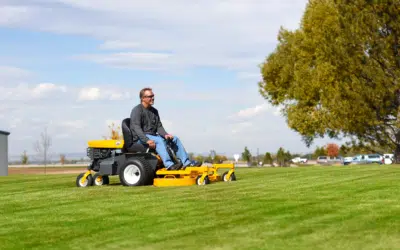 Mulching Deck on a Model B Boosts Productivity and Saves Money