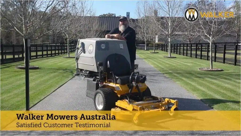 Used Lawn Mowers Walker Mower Built Imow Brisbane Img1