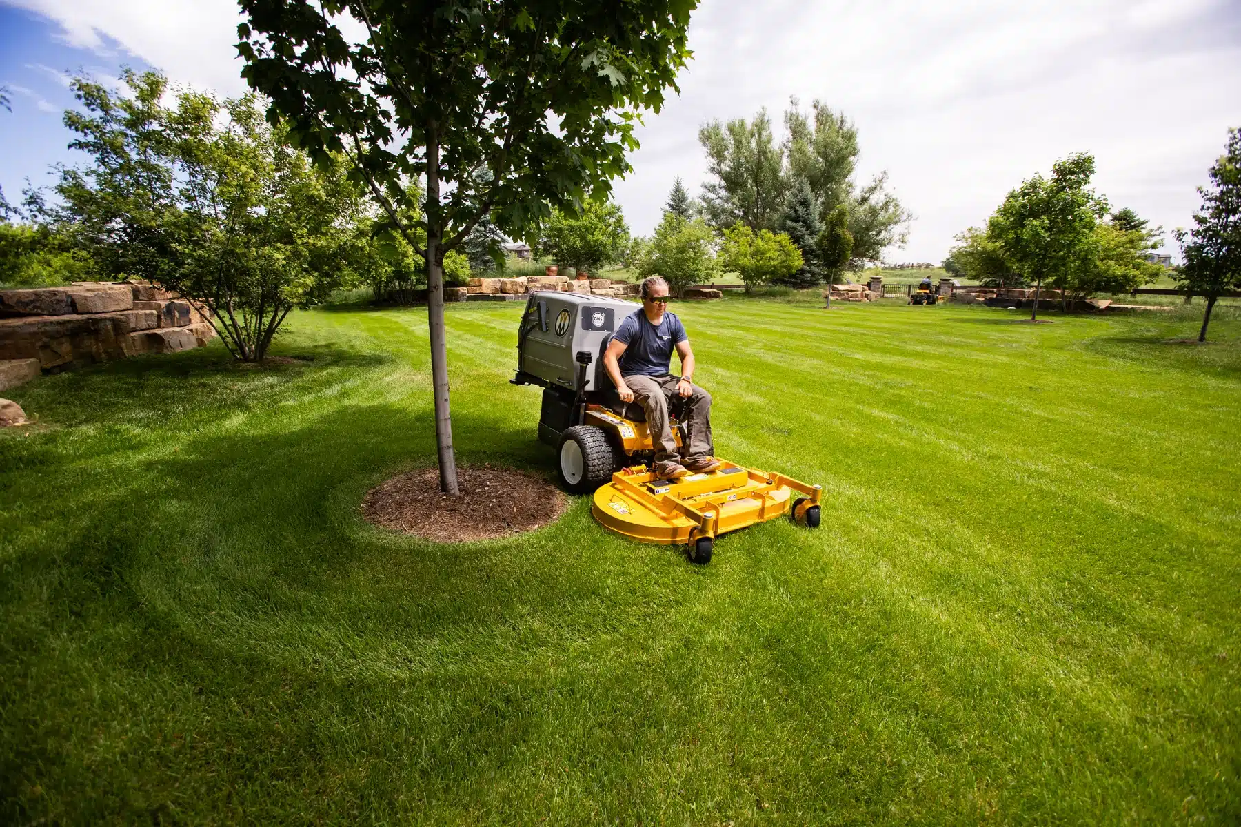 Walker T27I With 52-Inch Collection Deck — Around The Trees